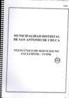 Vista preliminar de documento TEXTO  ÚNICO DE SERVICIOS NO EXCLUSIVOS - TUSNE
