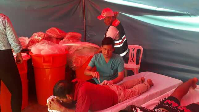 MPR brinda apoyo a los damnificados del incendio