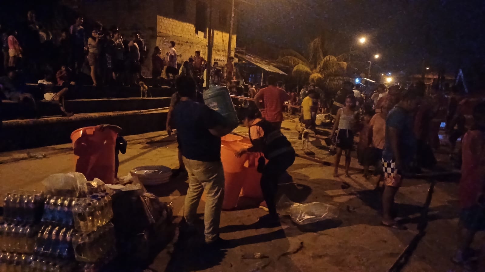 MPR brinda apoyo a los damnificados del incendio
