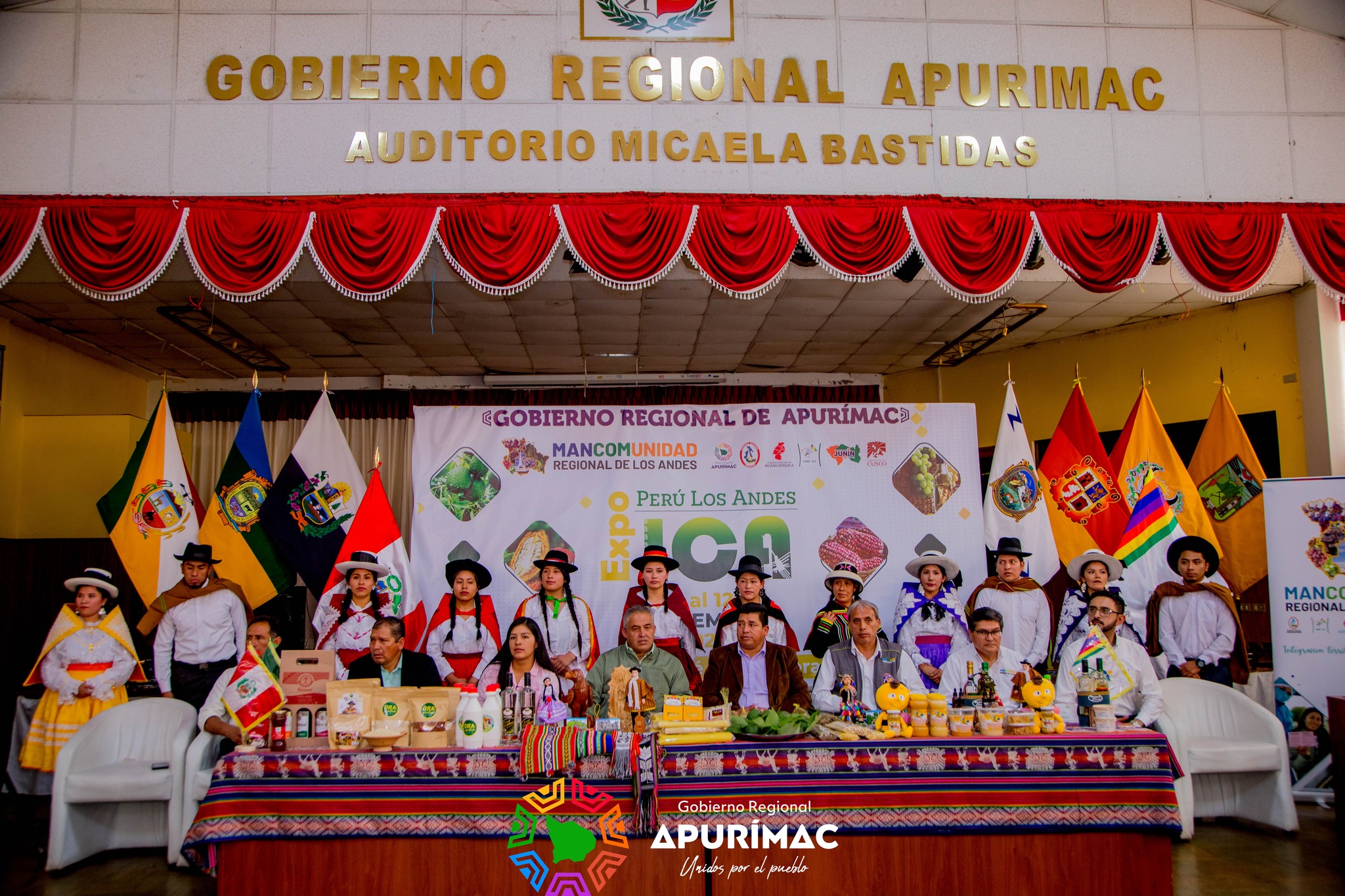 Gobierno regional de Apurímac fue escenario del lanzamiento de la Expo Perú los Andes-Ica 2023