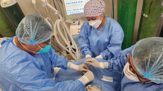 Se realizaron tres intervenciones