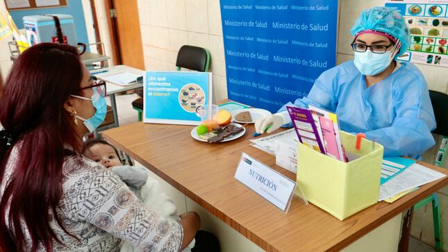 Callao: intervención Niños de Hierro protege a más de 33 000 niñas y niños menores de 3 años contra la anemia