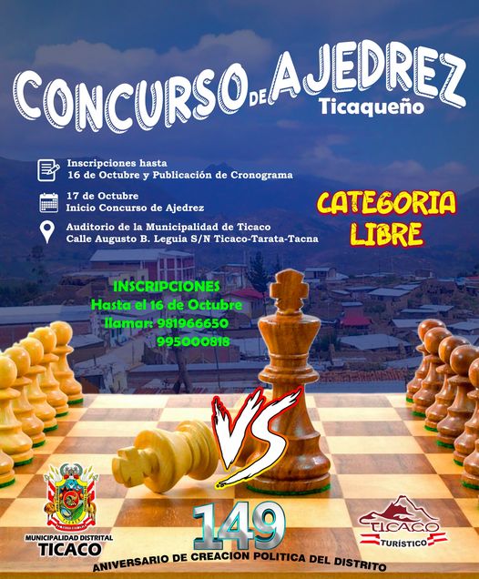 concurso de ajedrez