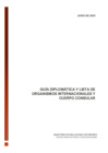 Vista preliminar de documento Guía diplomática y lista de organismos internacionales y cuerpo consular