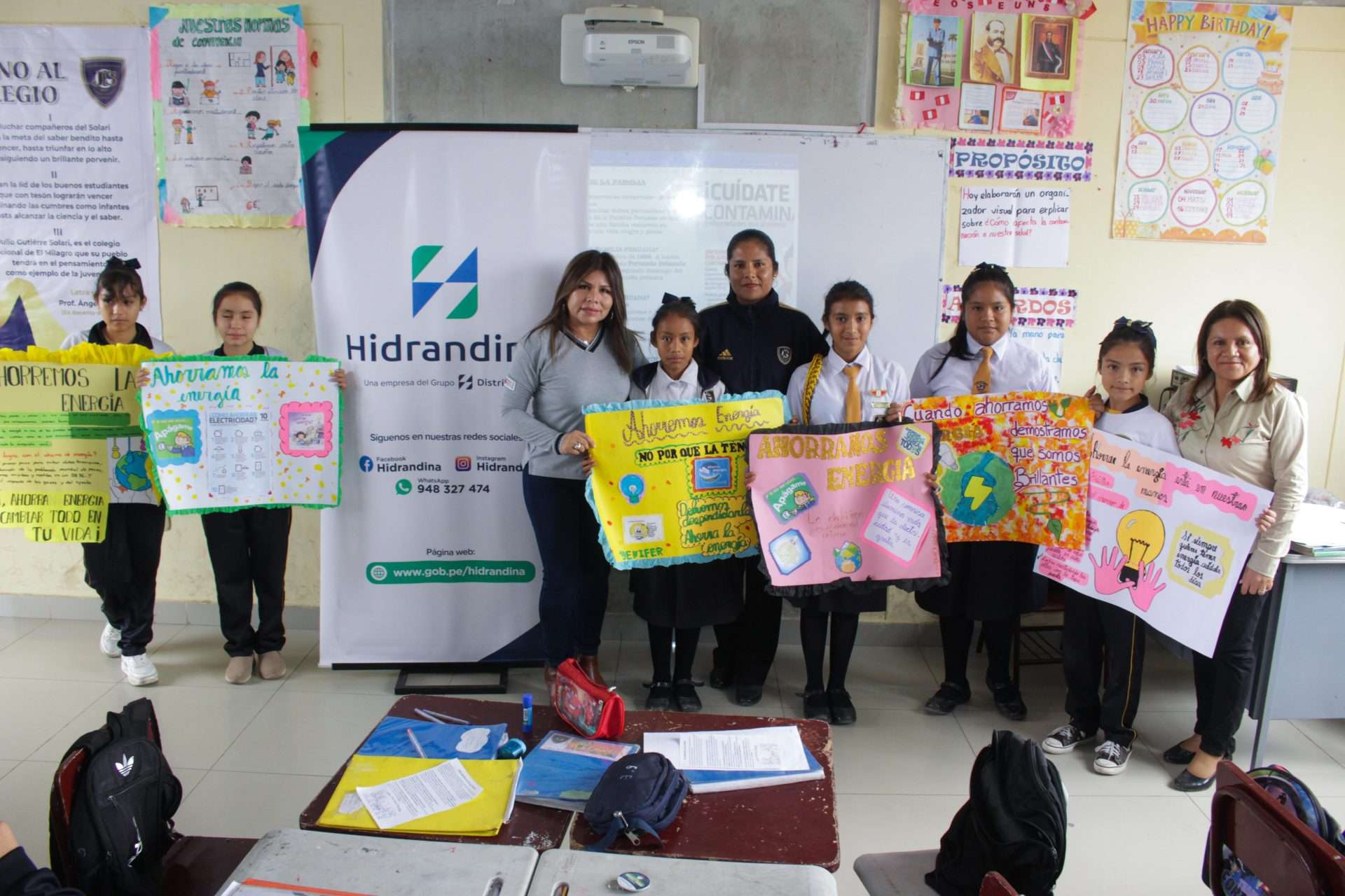 Aprendiendo con energía en instituciones educativas