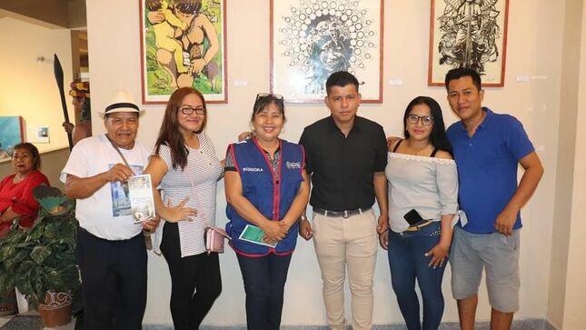 inauguración de la gran exposición individual de grabado del artista Marlon José Salas Silva