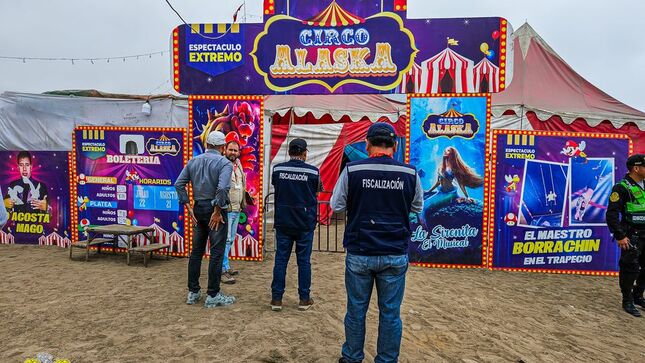 Las autoridades locales del Distrito de Chancay, en conjunto con representantes del Ministerio de Cultura y personal de serenazgo, llevaron a cabo una intervención en un circo que se encontraba operando en una zona arqueológica ubicada en la zona sur del mencionado distrito.