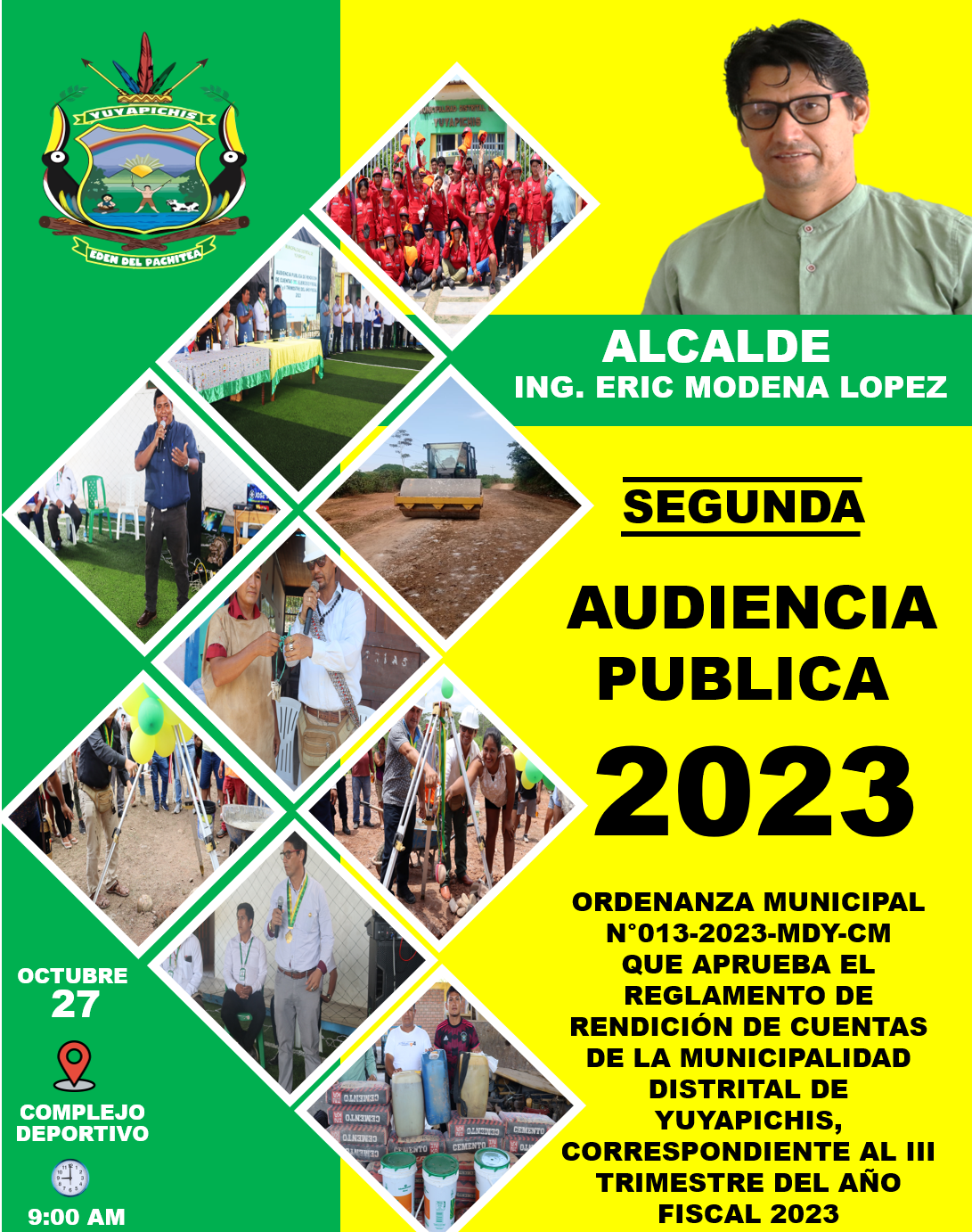 SEGUNDA AUDIENCIA DE RENDICION DE CUENTAS 2023