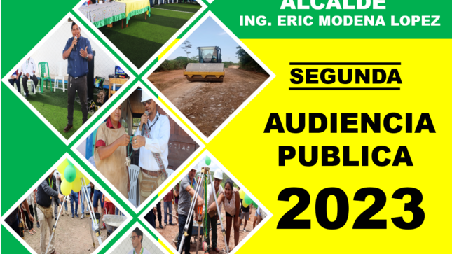 SEGUNDA AUDIENCIA DE RENDICION DE CUENTAS 2023