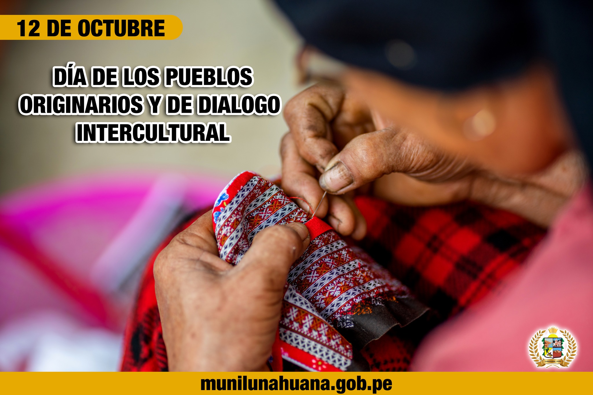 Tiene inicio en el Perú desde 12 de octubre del año 2009, año en que se decretó la ley N° 29421, establecida por el Congreso de la República del Perú, cuya finalidad desde entonces es crear un sentimiento de reflexión frente a la riqueza material e inmaterial que heredamos de nuestros antepasados. Asimismo, la celebración de este día decretado hace 6 años busca recuperar y darles suma importancia a los habitantes de los pueblos del interior de Perú.