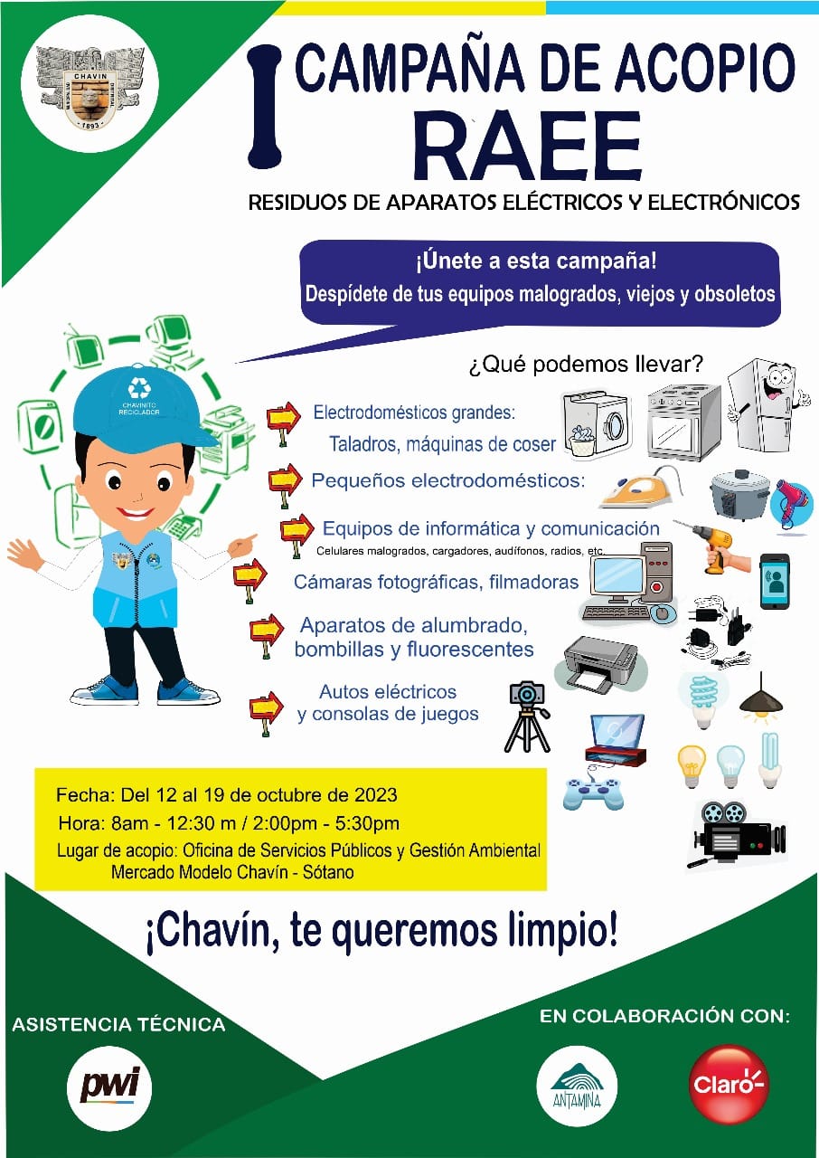 TODOS A PARTICIPAR DE LA I CAMPAÑA DE ACOPIO