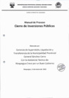 Vista preliminar de documento MANUAL DE PROCESO CIERRE DE INVERSIONES PUBLICAS