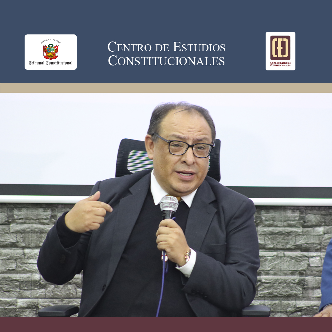Magistrado del Tribunal Constitucional, Gustavo Gutiérrez Ticse.