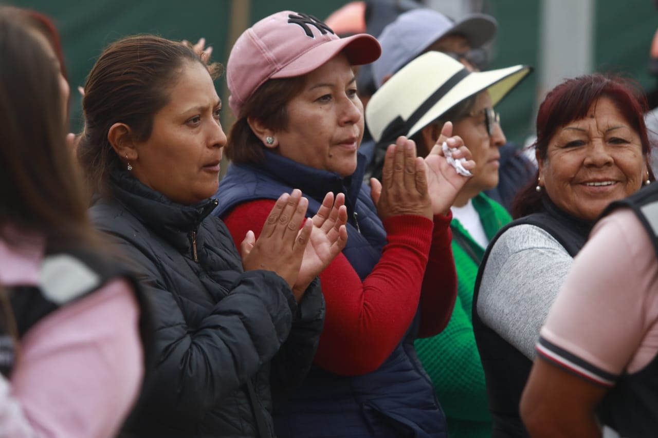 Vecinos tienen mucha esperanza y confían en la actual gestión