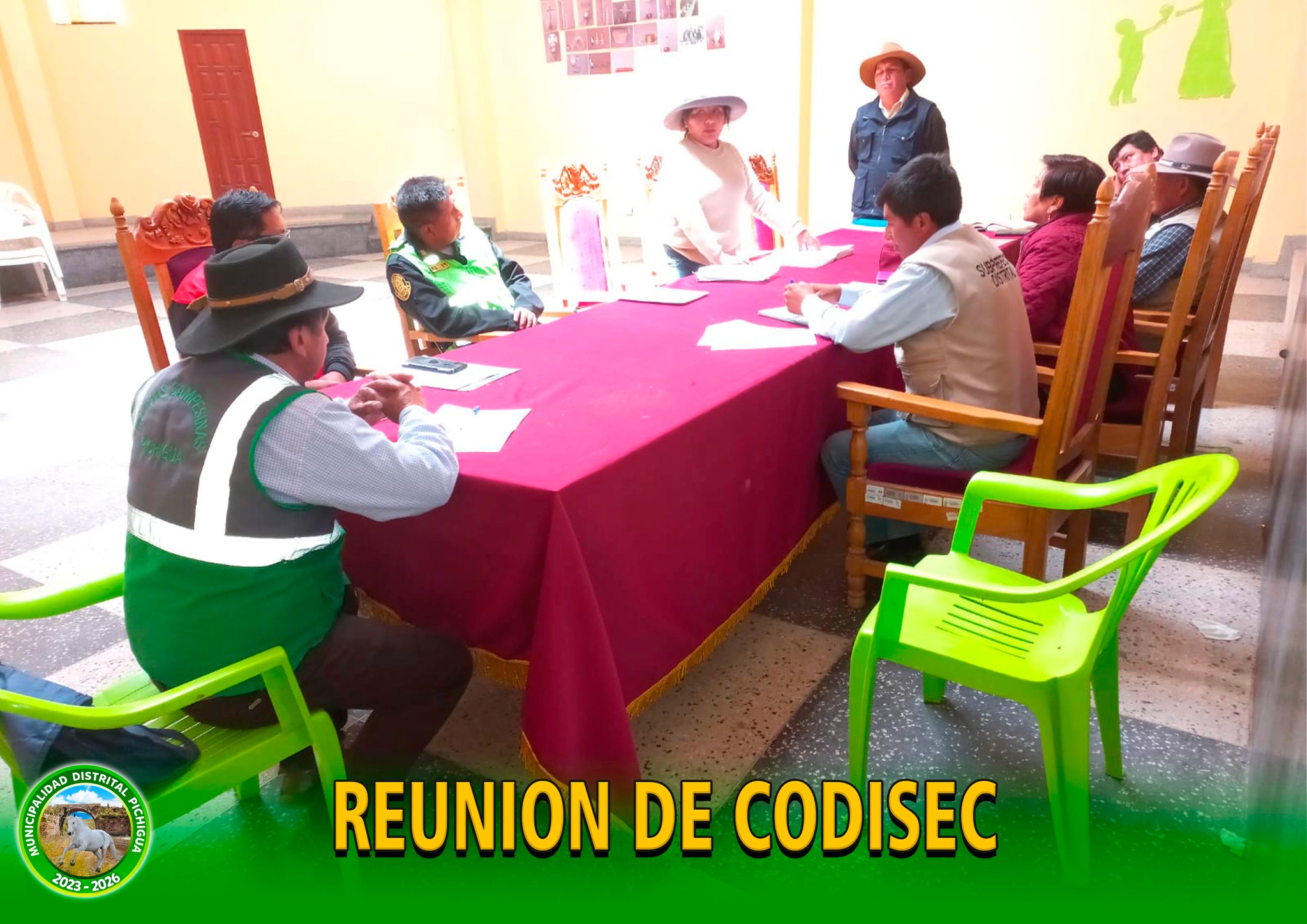 Desarrollo de la Reunión de CODISEC