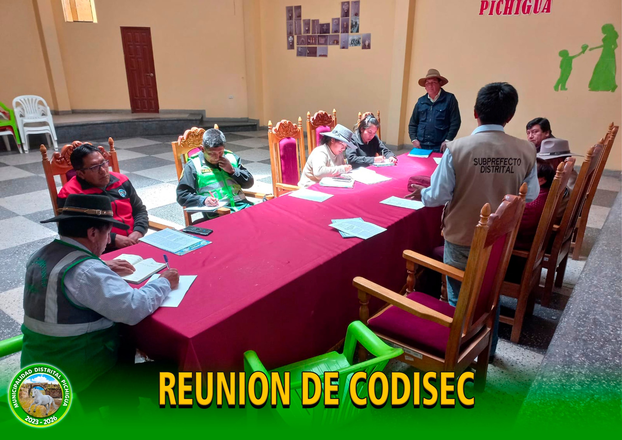 Desarrollo de la Reunión de CODISEC