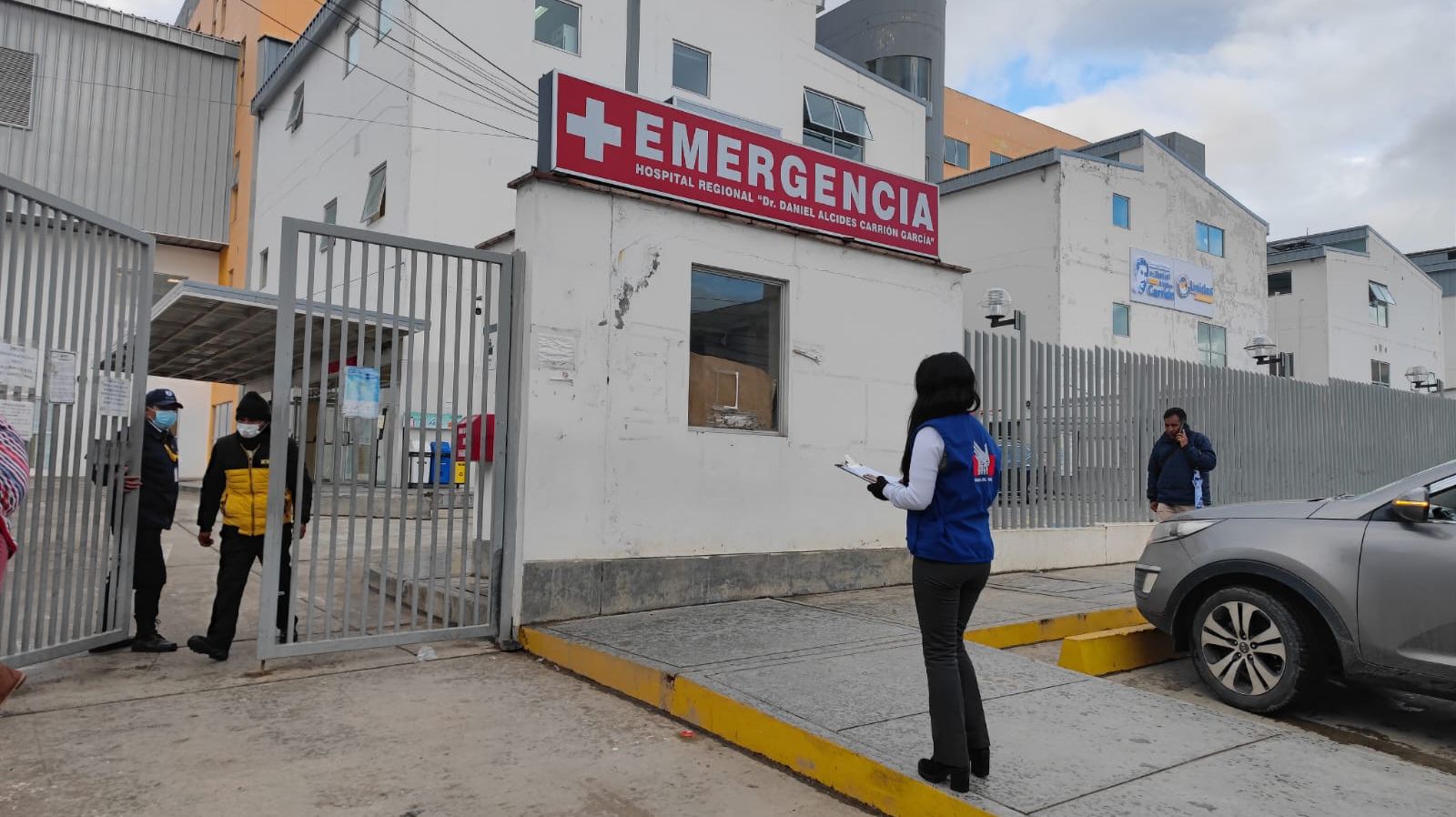 Supervisión a hospital en Pasco