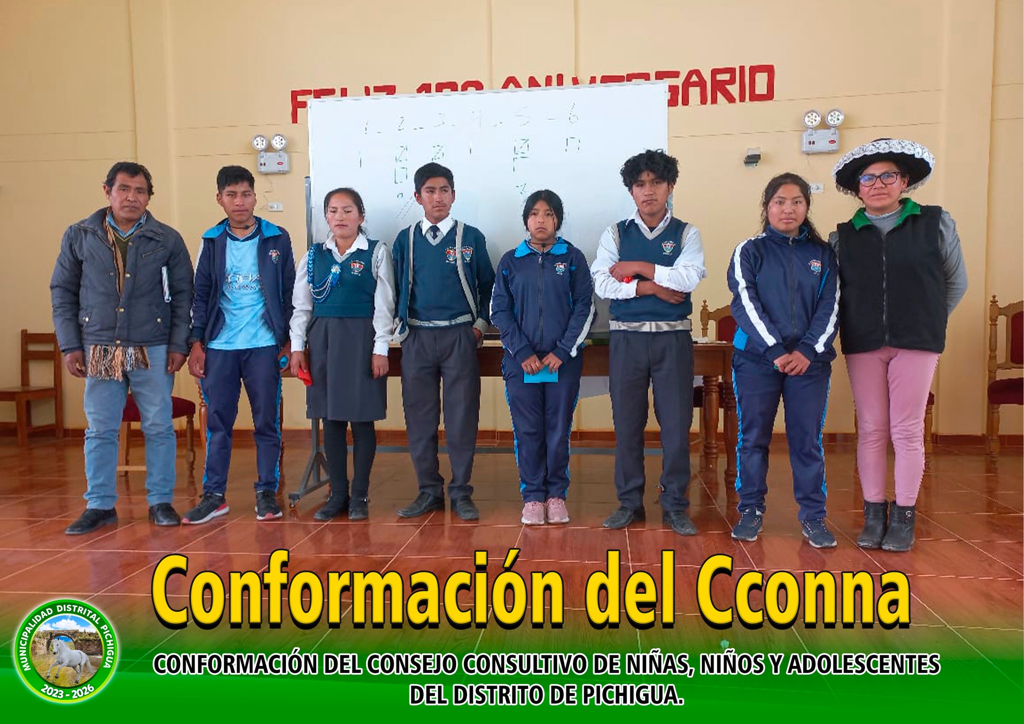 Conformación del Consejo Consultivo de Niñas, Niños y Adolescentes del Distrito de Pichigua