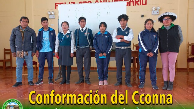 Conformación del Consejo Consultivo de Niñas, Niños y Adolescentes del Distrito de Pichigua
