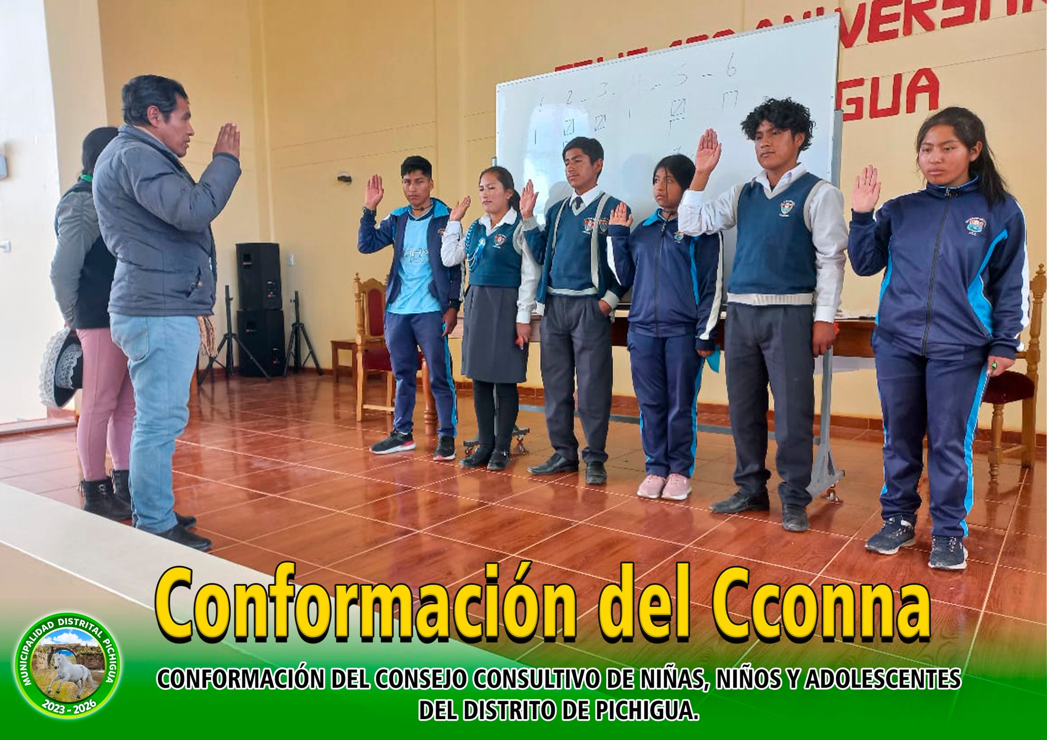 Conformación del Consejo Consultivo de Niñas, Niños y Adolescentes del Distrito de Pichigua