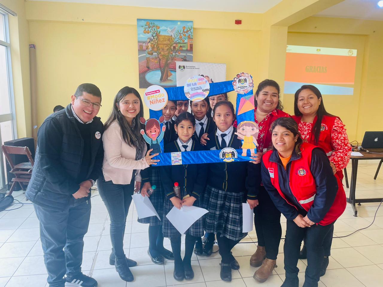 Municipalidad provincial promoviรณ el primer encuentro provincial de niรฑas en su dรญa