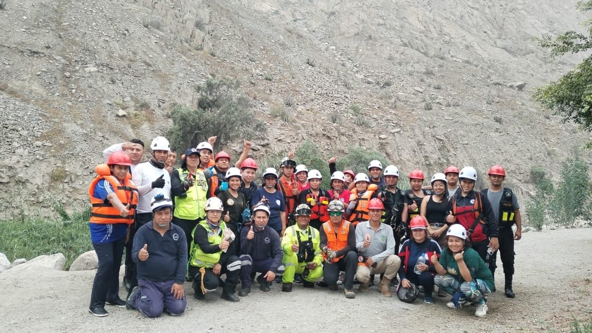 Hospital San Juan de Lurigancho capacita a brigadistas en sistema de comando de incidentes ante una emergencia