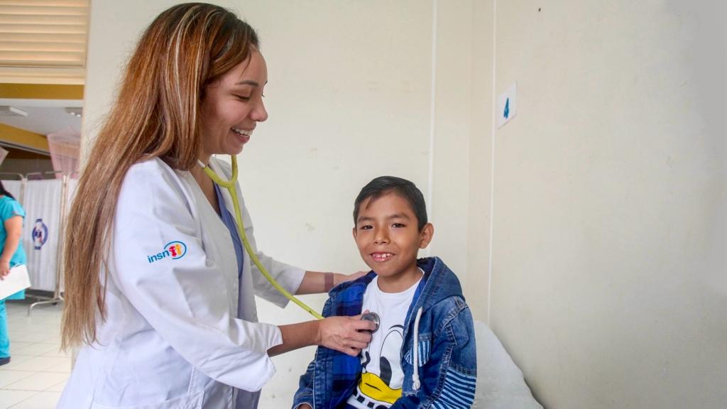 Más de 200 niños de Chincha fueron atendidos en la campaña médica y quirúrgica gratuita que realizó el INSN San Borja