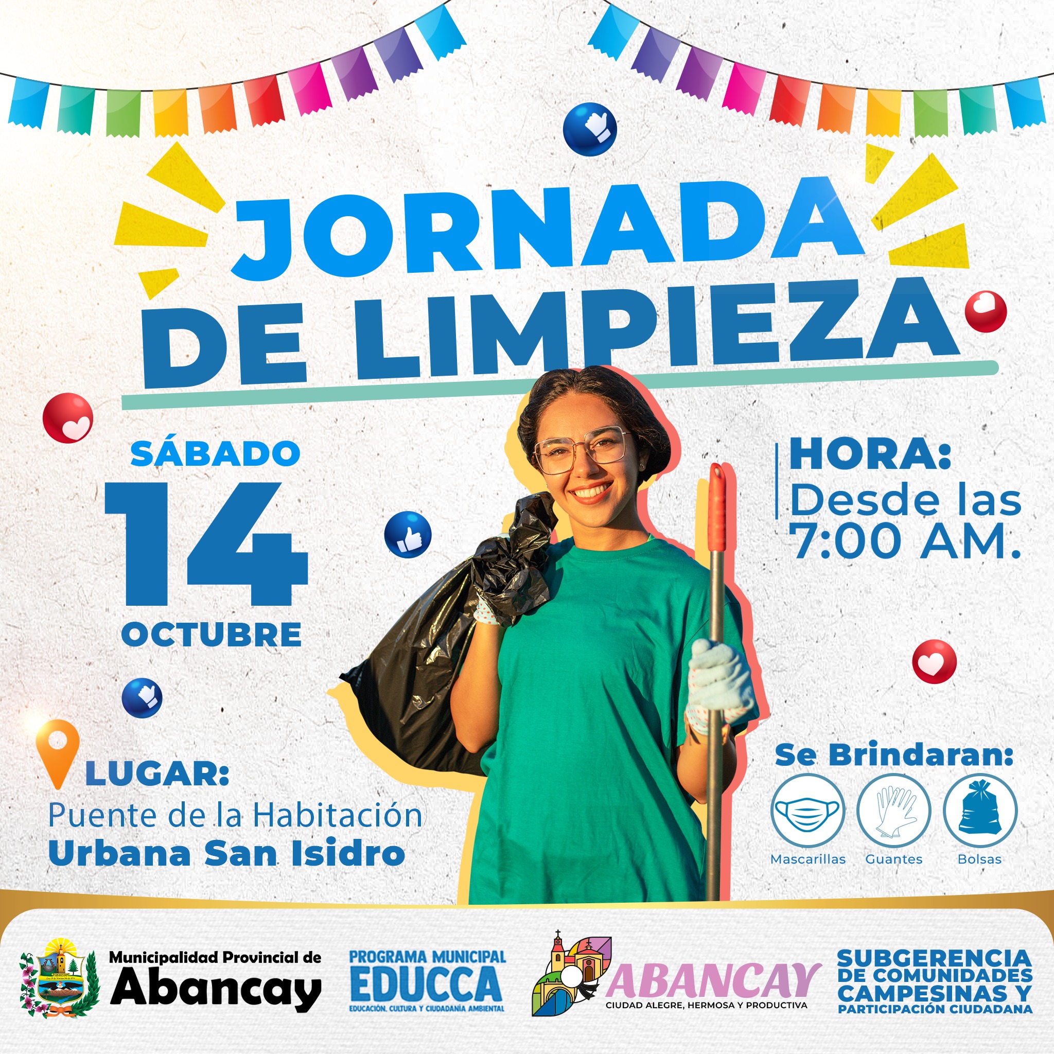 Municipalidad Provincial De Abancay (MPA) Impulsa Jornadas De Recuperación Y Limpieza En Fajas Marginales