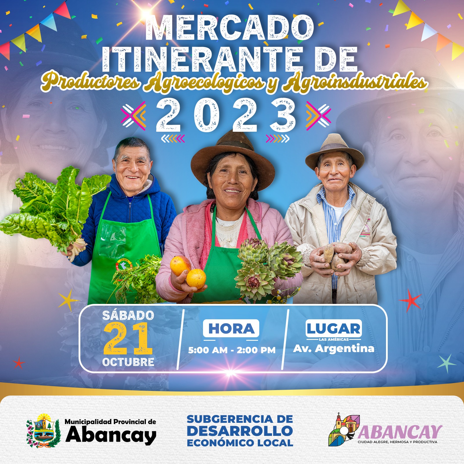 MPA: Invita A La Comunidad Al Inicio Del "Mercado Itinerante De Productores Agroecológicos Y Agroindustriales De La Microcuenca Del Río Mariño"