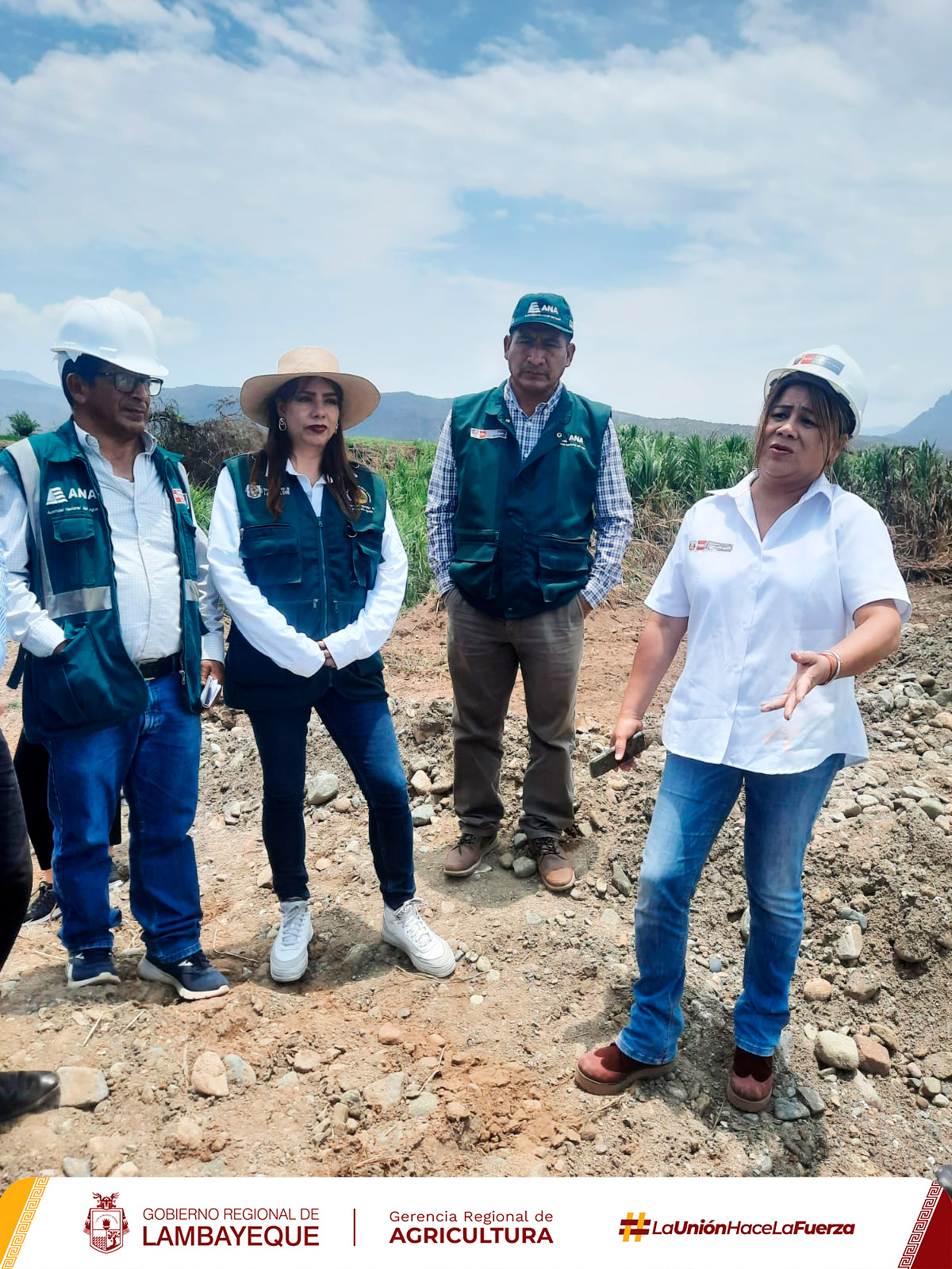 Fotografía de prensa del Gobierno Regional de Agricultura Lambayeque