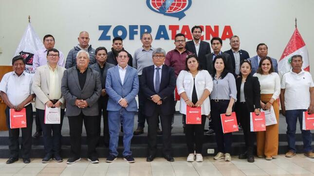 Empresarios de Gamarra interesados en instalarse en la Zofratacna 