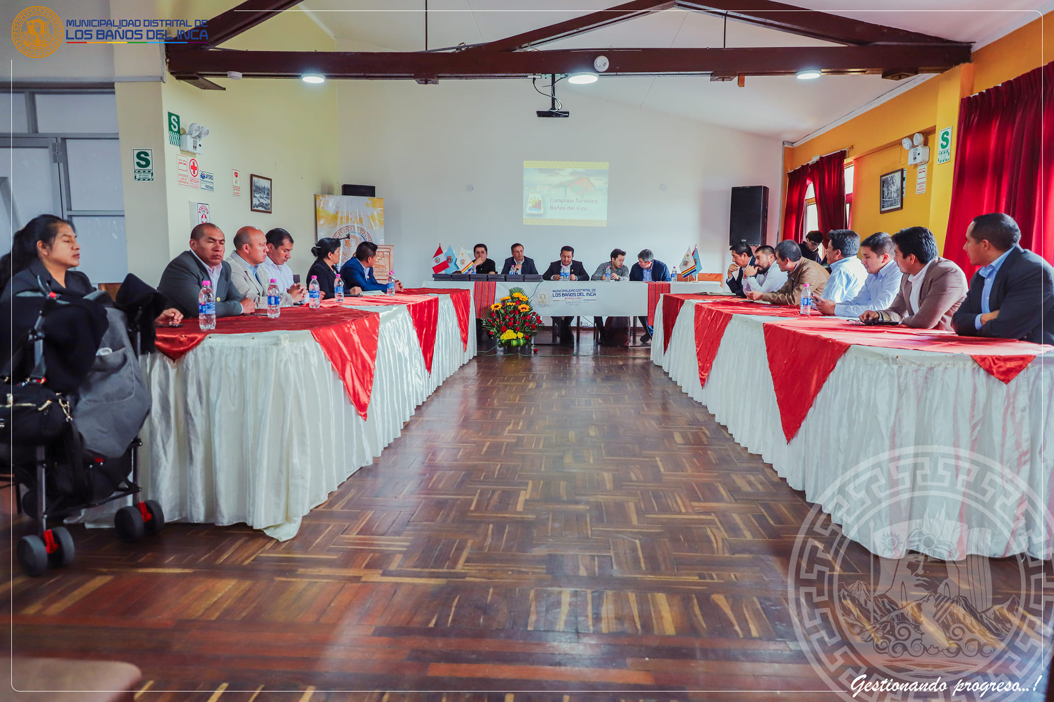 Con éxito se realizó reunión de coordinación Provincial en Los Baños del Inca