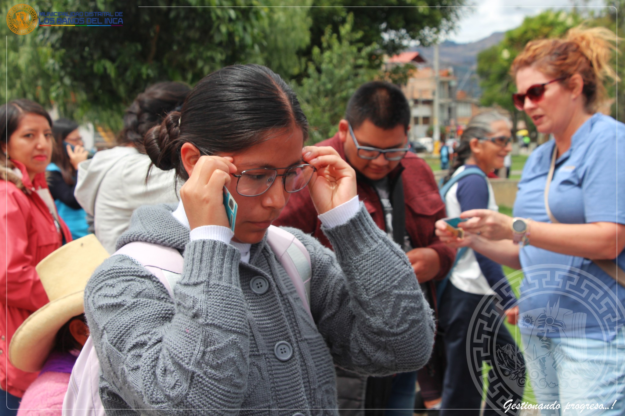 Municipalidad de Los Baños del Inca y Fundación Águila Cóndor entregaron lentes de medida a población vulnerable