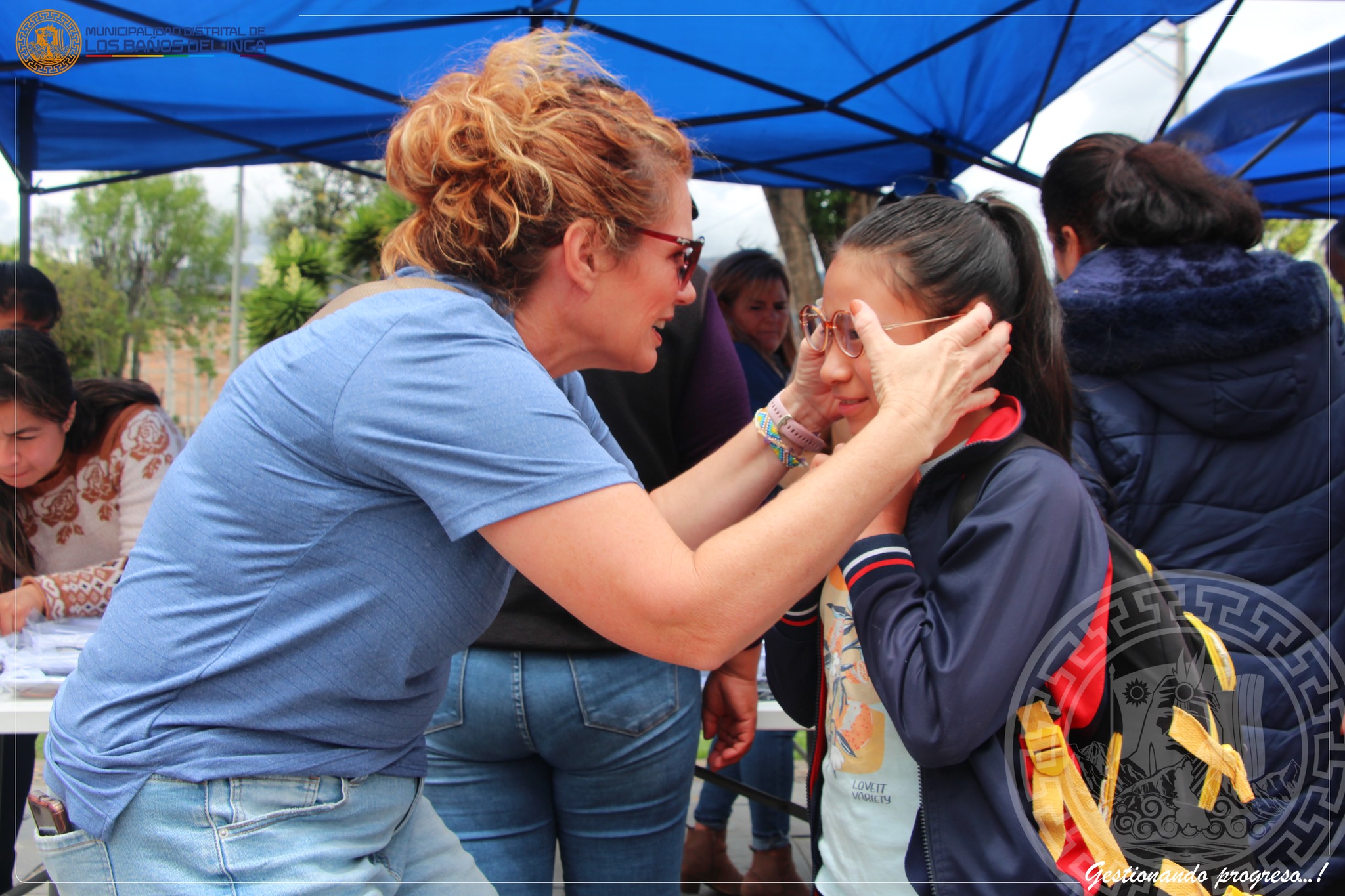 Municipalidad de Los Baños del Inca y Fundación Águila Cóndor entregaron lentes de medida a población vulnerable