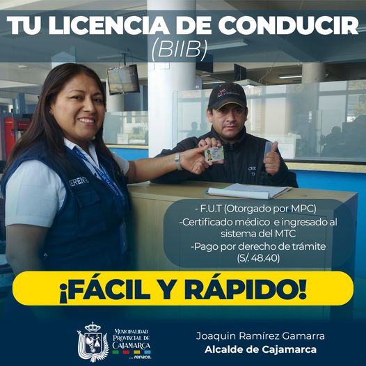 Conoce aquí los requisitos para obtener tu licencia de conducir BIIB.
⚠️𝐀𝐭𝐞𝐧𝐜𝐢𝐨́𝐧: Luego del primer procedimiento, necesitas aprobar el examen de conocimientos, examen de manejo, no tener infracciones, no tener multas electorales y tener mínimo 18 años.