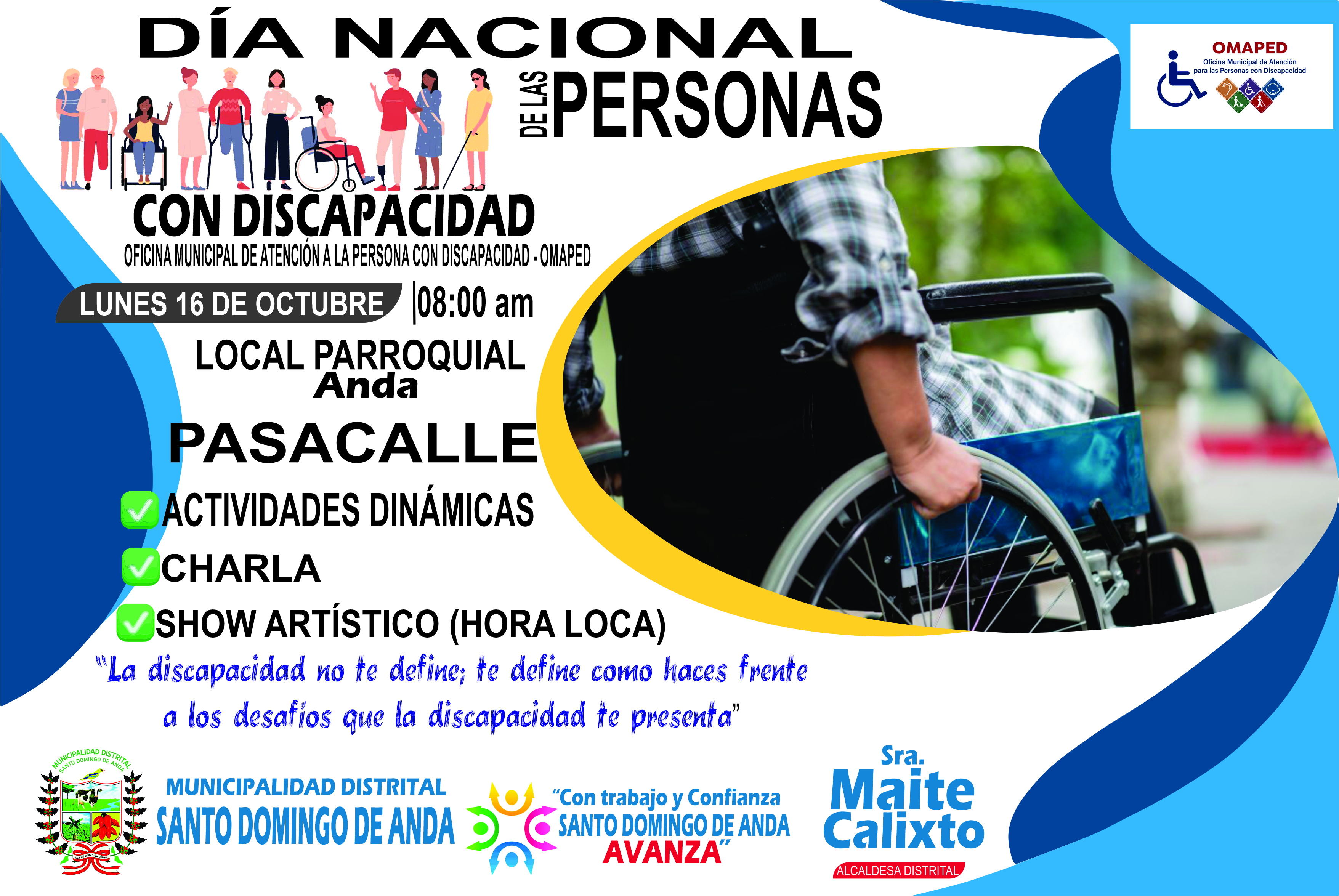 Dia nacional de la persona con discapacidad