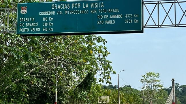 Madre de Dios y su zona de frontera