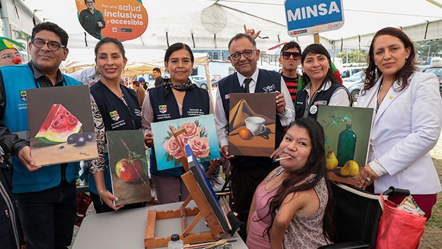 Minsa acercó principales servicios de salud a las personas con discapacidad