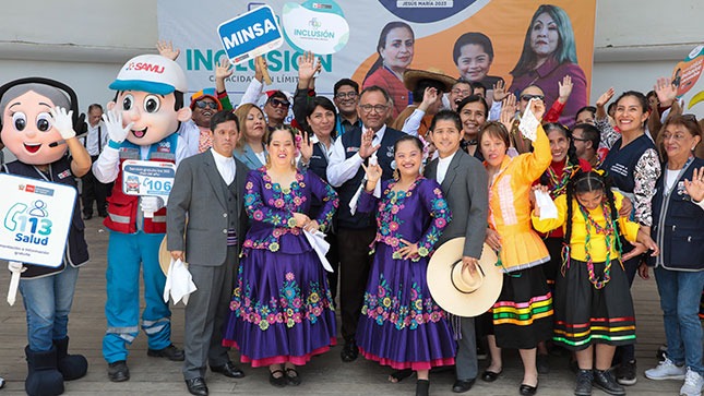 Minsa acercó principales servicios de salud a las personas con discapacidad