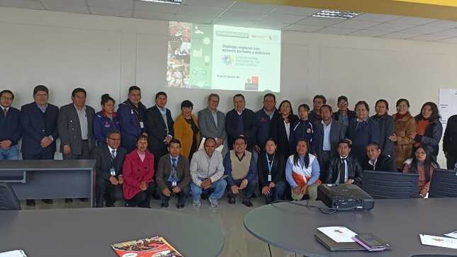 Huancavelica: CNE convocó a representantes de la región para dialogar sobre educación ambiental