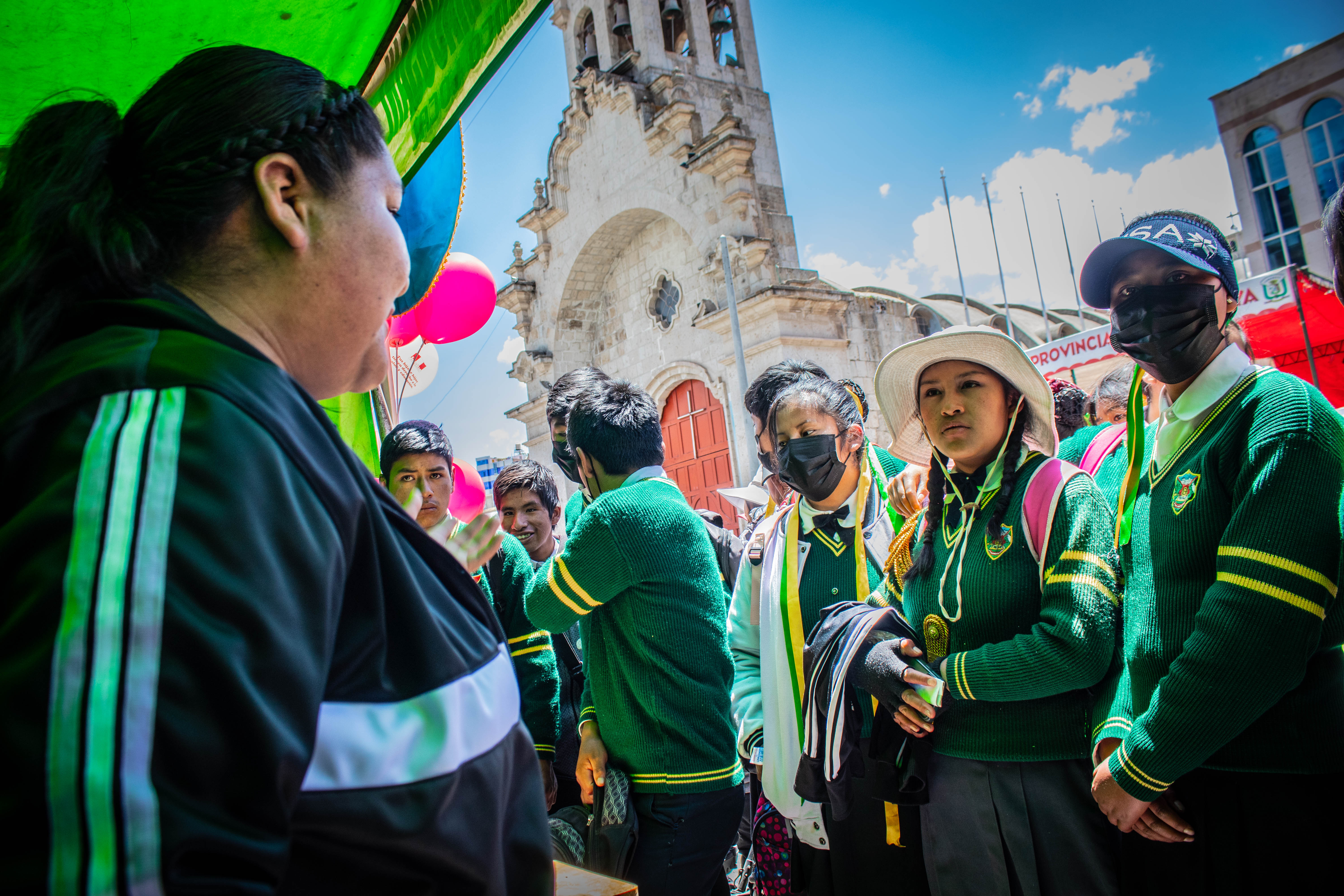 Primera Feria Educativa de orientación vocacional “Tu Futuro Juntos” en Macusani