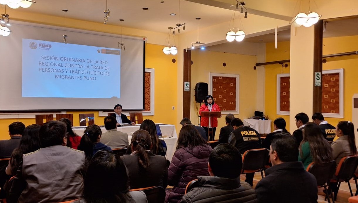 Mininter refuerza acciones para combatir la trata de personas en zona de frontera con Bolivia