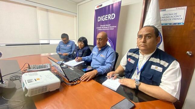 Digerd presta asistencia técnica a Diresa Madre de Dios ante las últimas lluvias y vientos