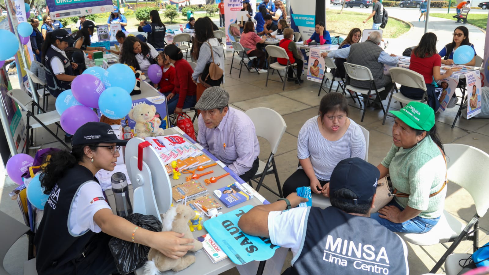 Minsa realiza “Festiferia por la salud mental” en Jesús María