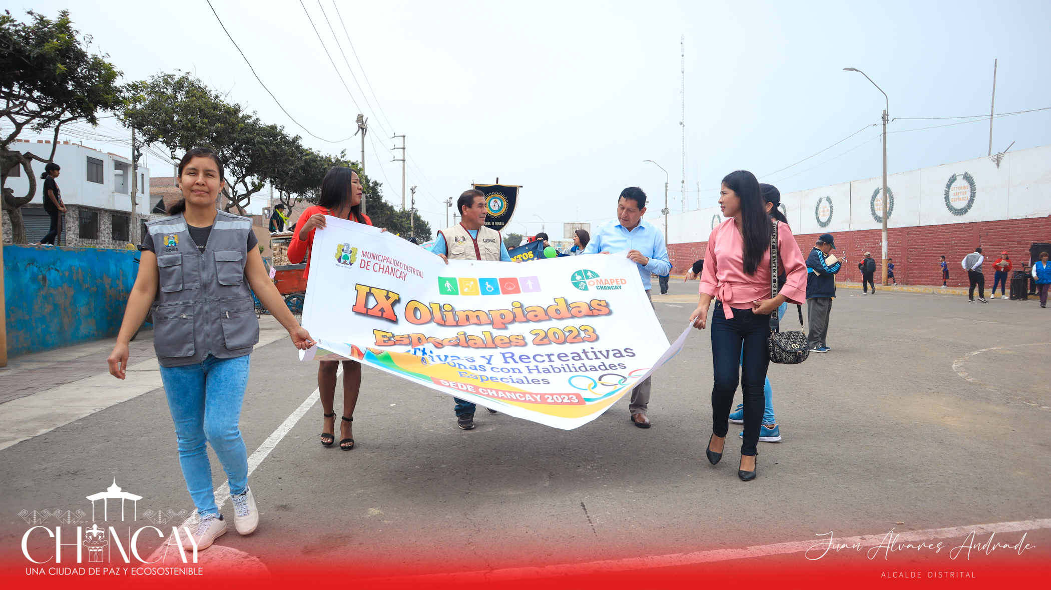 El evento contó con la participación activa de la Oficina Municipal de Atención a las Personas con Discapacidad (OMAPED) de Aucallama, Huaral y Chancay