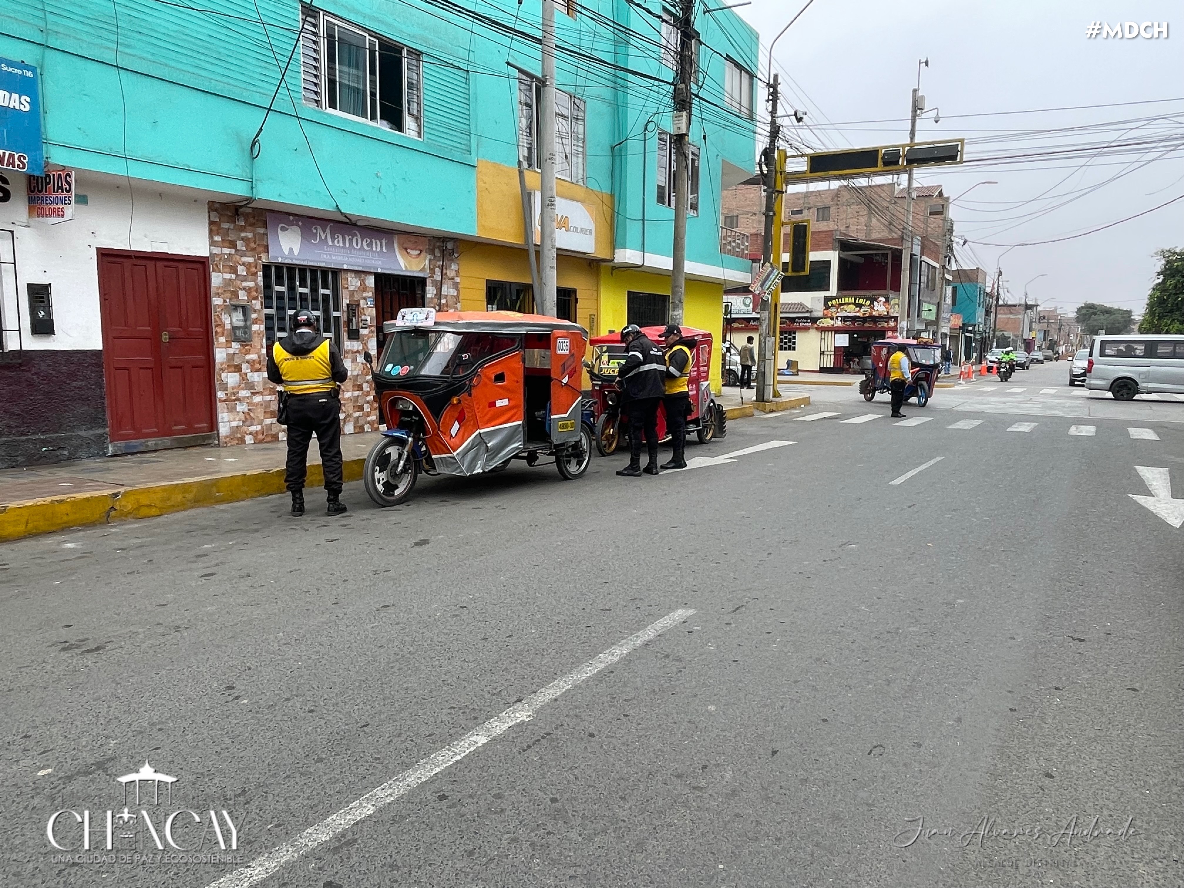 Los inspectores de transporte se enfocaron en sensibilizar a los conductores de mototaxis, quienes desempeñan un papel fundamental en la movilidad de pasajeros en vehículos menores.
