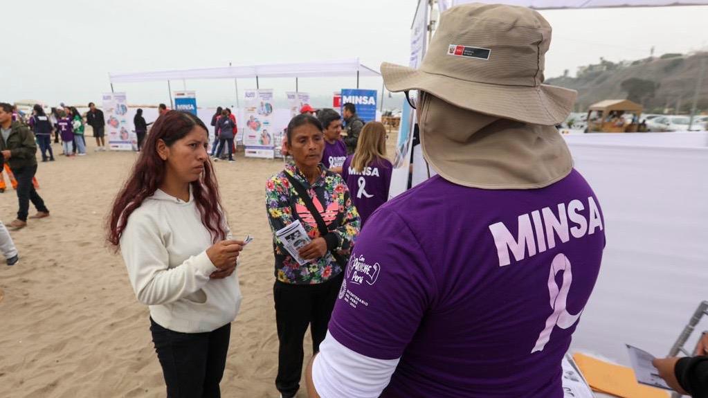 Minsa inicia la Semana Nacional de Lucha contra el Cáncer con servicios de salud para toda la familia 