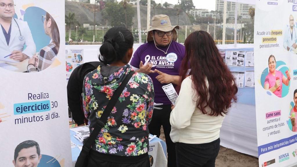 Minsa inicia la Semana Nacional de Lucha contra el Cáncer con servicios de salud para toda la familia 