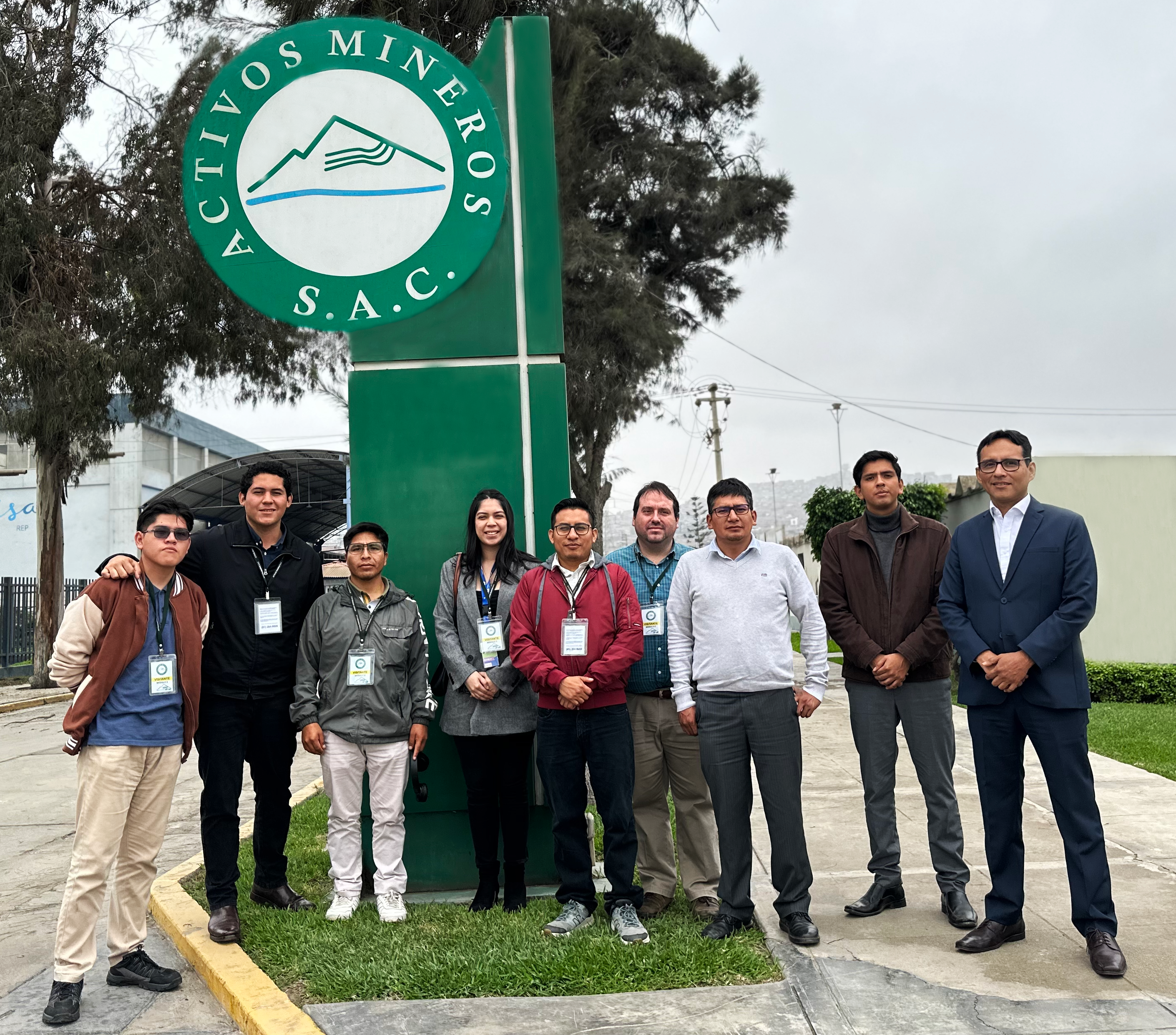 Ganadores del USIL Challenge Climatech visitaron instalaciones de la empresa pública Activos Mineros