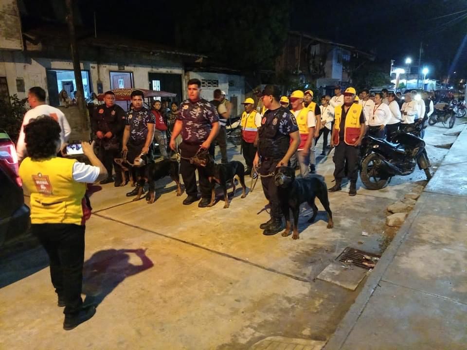 Serenazgo de Maynas patrulla por las calles de la ciudad